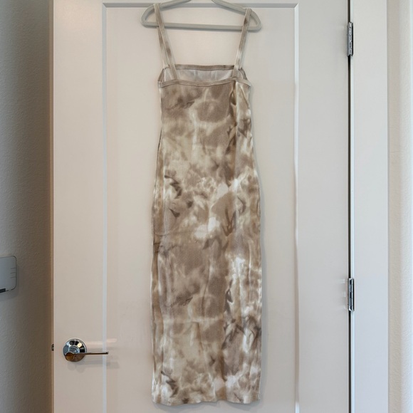 ZARA Tie-Dyed Ribbed MIDI Dress — Small - Picture 8 of 8
